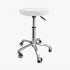 Tabouret de coiffure roll'in Blanc Jacques Seban