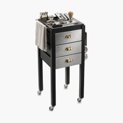 Table de service barber argent Eco Jacques Seban