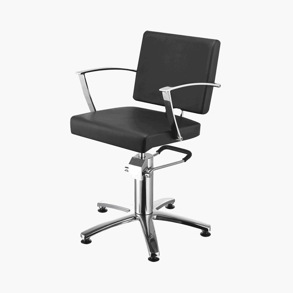 Fauteuil de coiffure Town Noir Jacques Seban