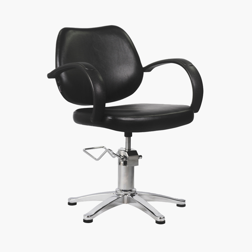 Fauteuil de coiffure Seattle Noir Jacques Seban