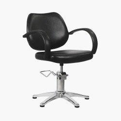 Fauteuil de coiffure Seattle Noir Jacques Seban