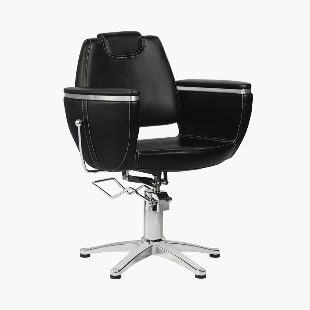 Fauteuil de coiffure Orlando Noir Jacques Seban