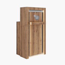 Caisse d'accueil en led Hitit Ilgaz Qainzo