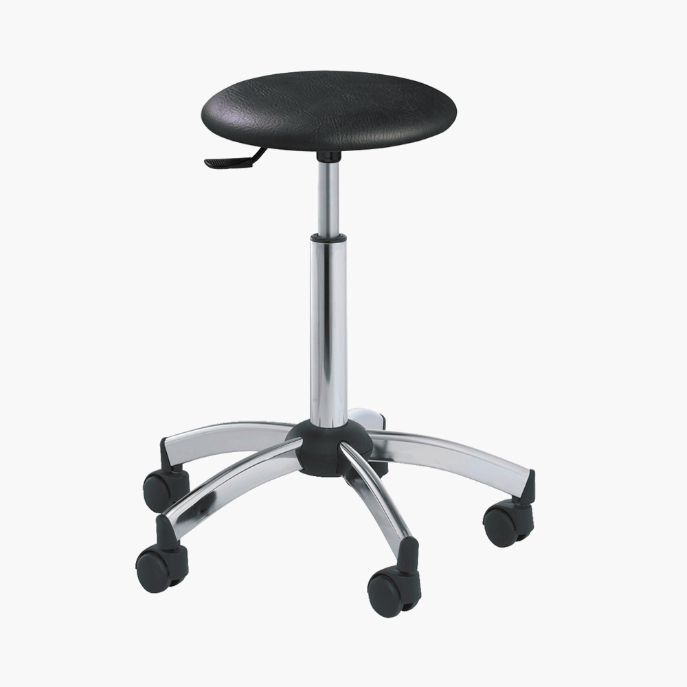 Tabouret de coiffure beausoleil Noir Jacques Seban