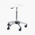 Tabouret de coiffure beausoleil Blanc Jacques Seban