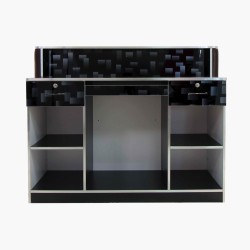 Meuble de caisse et réception noir Livingston Jacques Seban