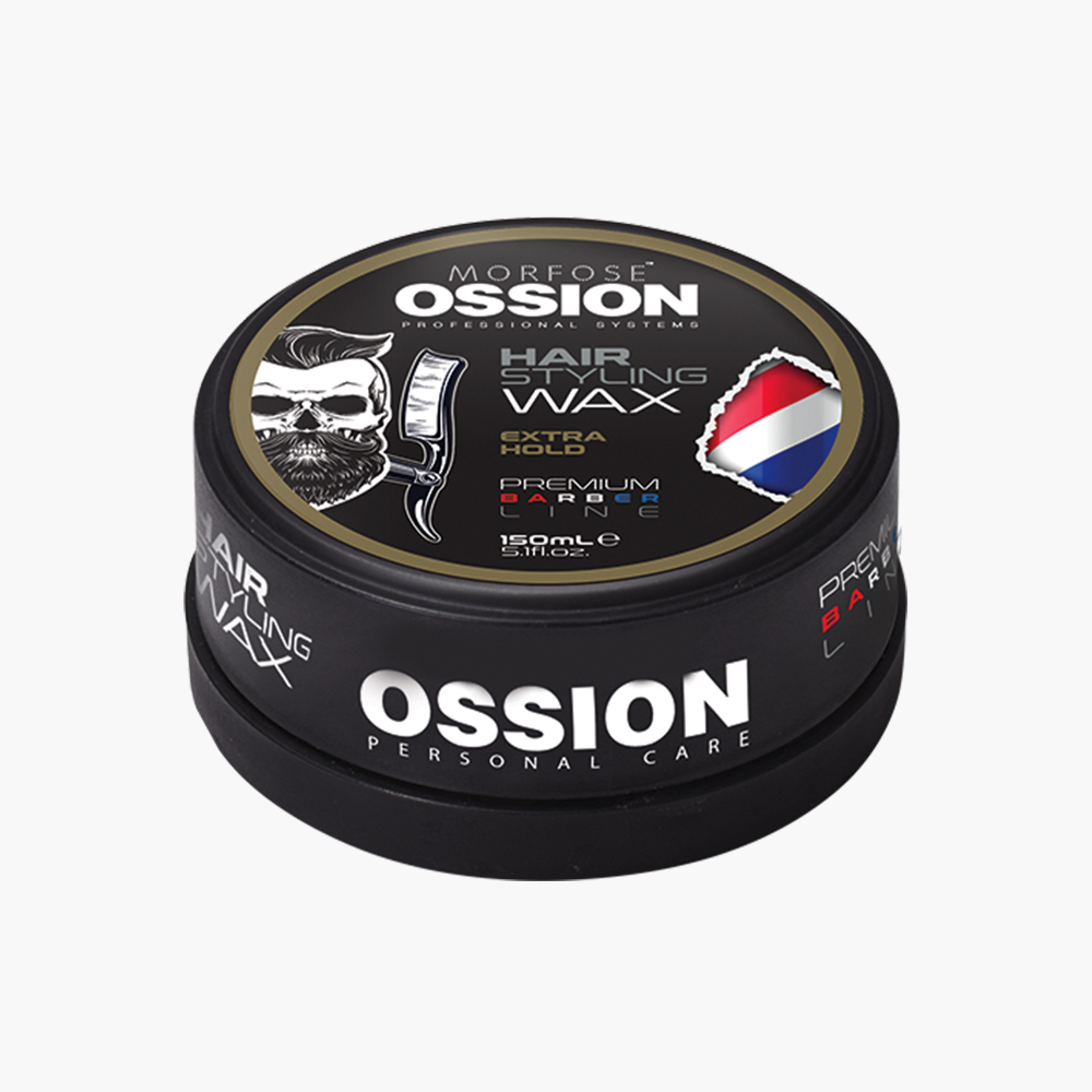 Ossion cire coiffante premium barber Extra Hold 150ml Morfose