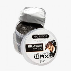 Ossion cire coiffante colorante noir 100ml Morfose