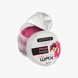 Ossion cire coiffante colorante rose 100ml Morfose