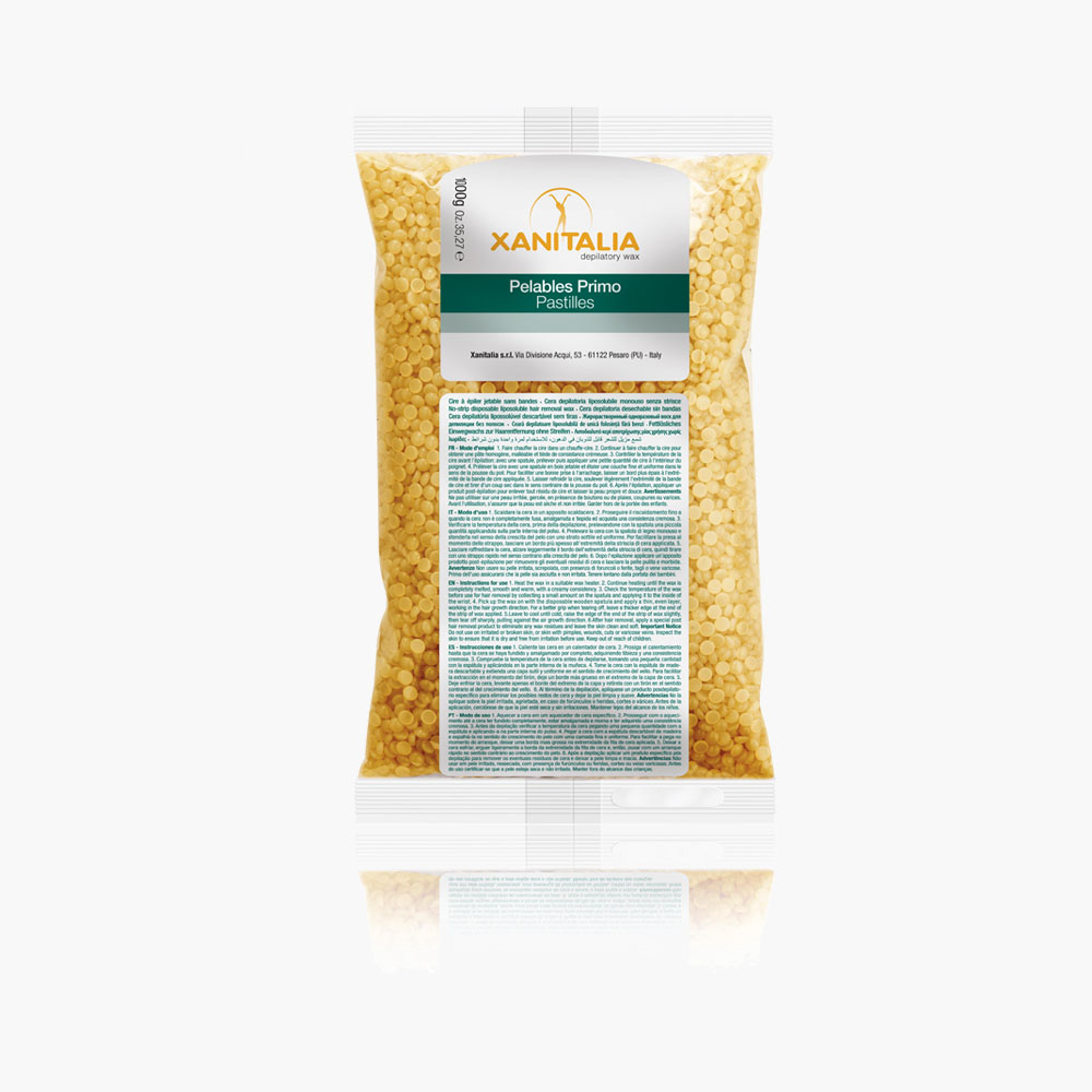 Xanitalia cire pastille jaune sans bandes 1000gr