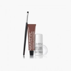 Kit teinture cils - sourcils marron 5 Combinal