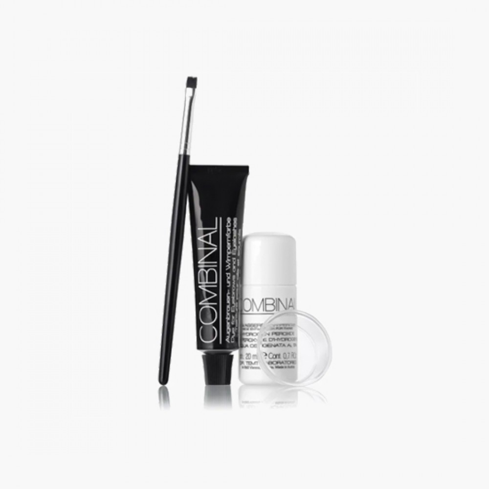 Kit teinture cils - sourcils noir 1 Combinal