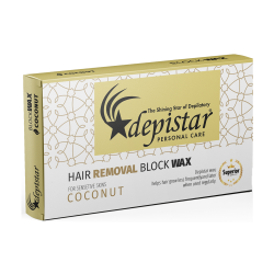 Cire en pin epilation sans bande Coconut 500 ml Depistar