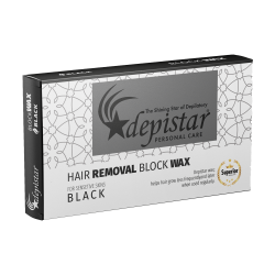 Cire en pin epilation sans bande Black 500 ml Depistar