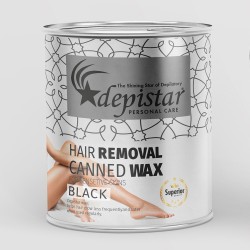 Cire en pot epilation avec bande Black 800 ml Depistar Cire en pot epilation avec bande Black 800 ml Depistar
