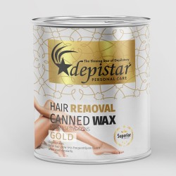 Cire en pot epilation avec bande Gold 800 ml Depistar Cire en pot epilation avec bande Gold 800 ml Depistar
