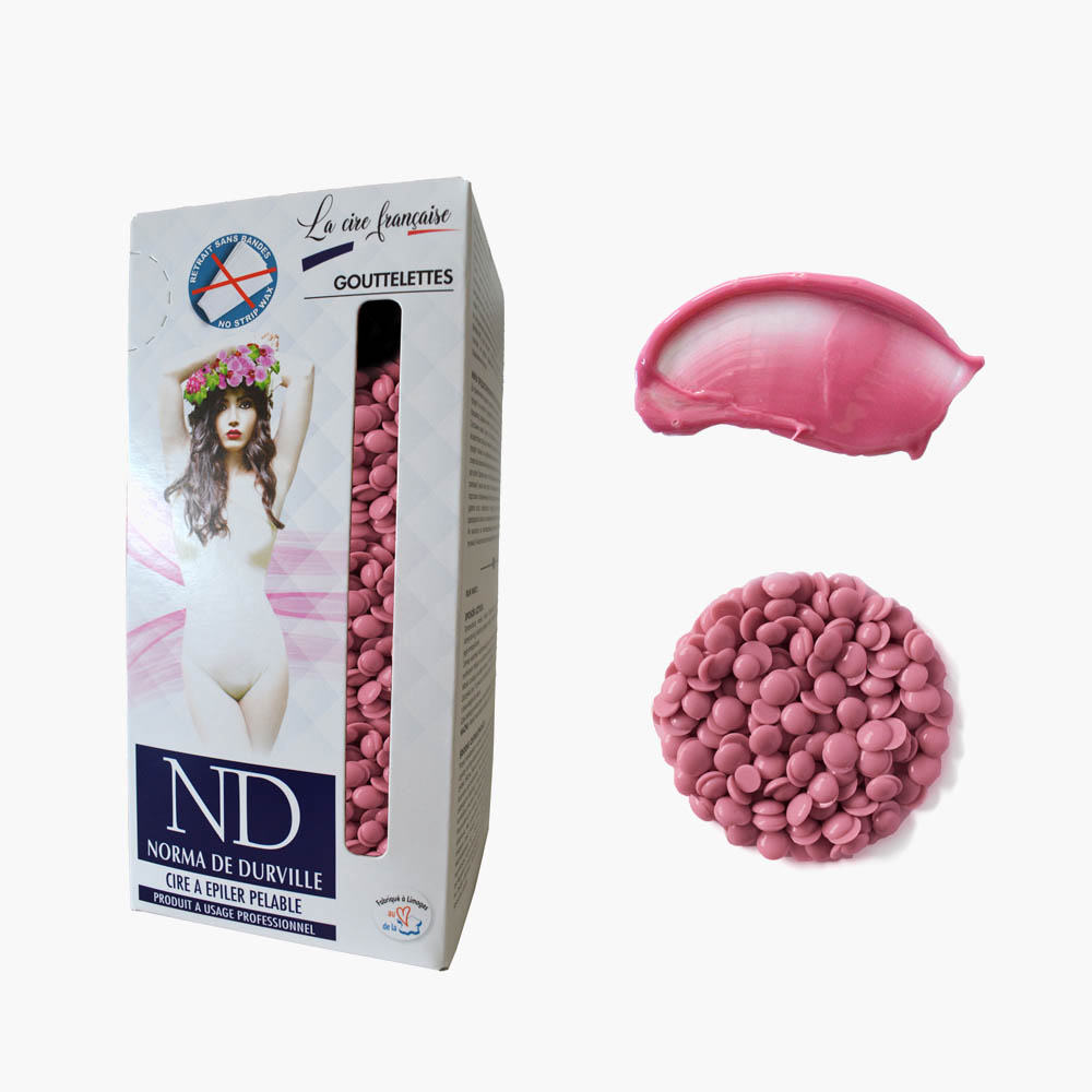 Norma De Durville cire paleble l'extraid d'orchidée parfum cassis sans bandes 800g Norma De Durville cire paleble l'extraid d'orchidée parfum cassis sans bandes 800g