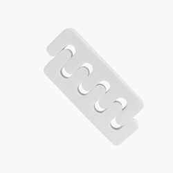Écarte orteilles blanc x2pcs Pollié