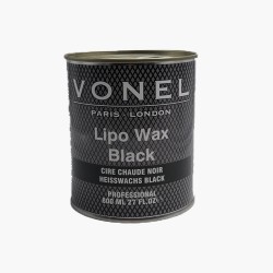 Cire en pot epilation bande noir 800ml Vonel Cire en pot epilation bande noir 800ml Vonel