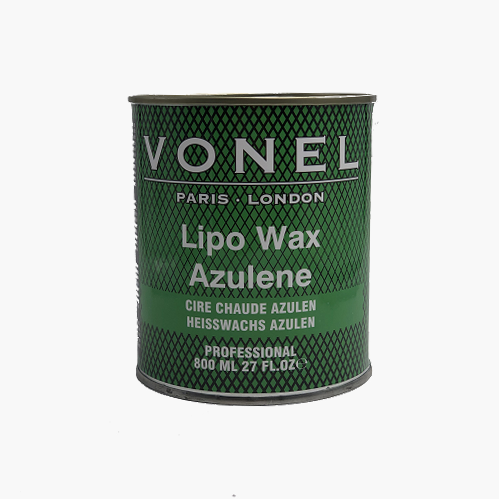 Cire en pot epilation bande azulène vert 800ml Vonel Cire en pot epilation bande azulène vert 800ml Vonel