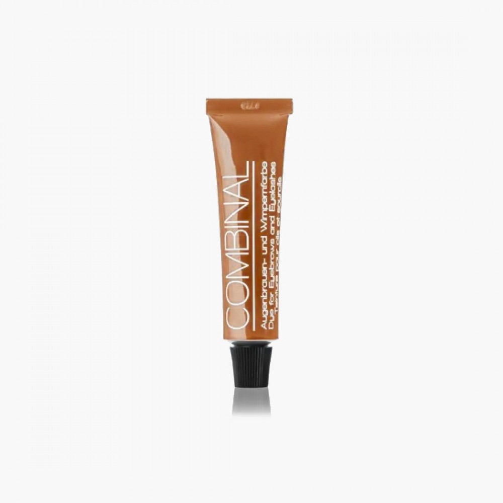 Tube de teinture cils - sourcils marron clair 6 15ml Combinal